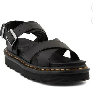 AMPUTEE LEFT FOOT ONLY Dr. Martens Womens Sz 8 Voss II Hydro Leather Sandals